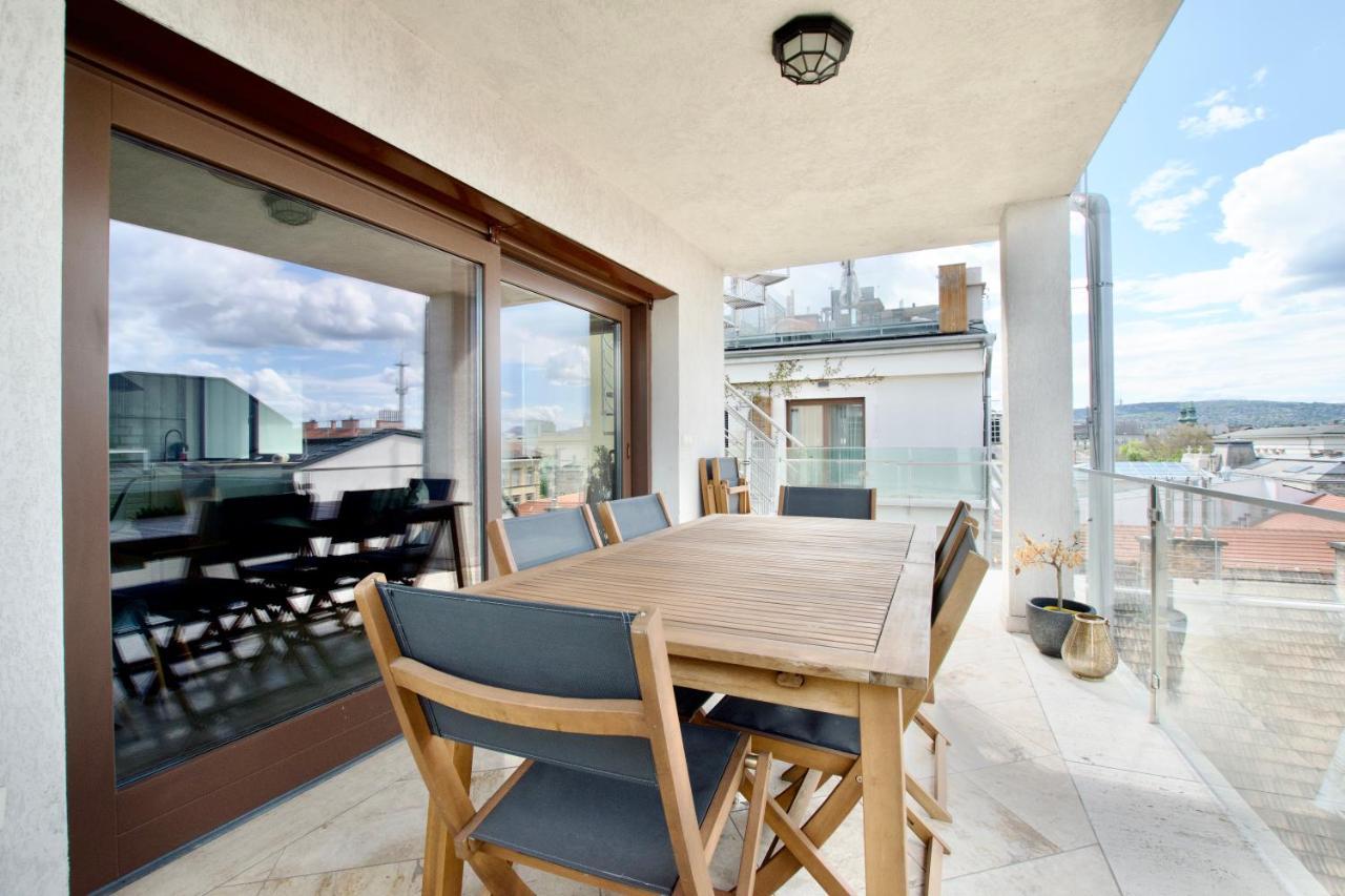 Penthouse Apartment By Hi5 -At The Top Of Budapest Eksteriør billede