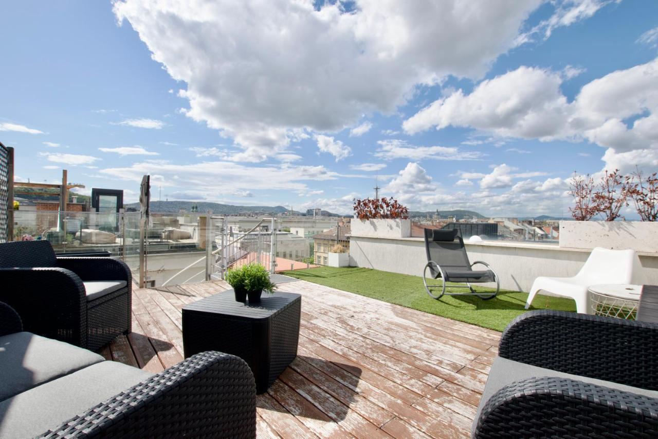 Penthouse Apartment By Hi5 -At The Top Of Budapest Eksteriør billede